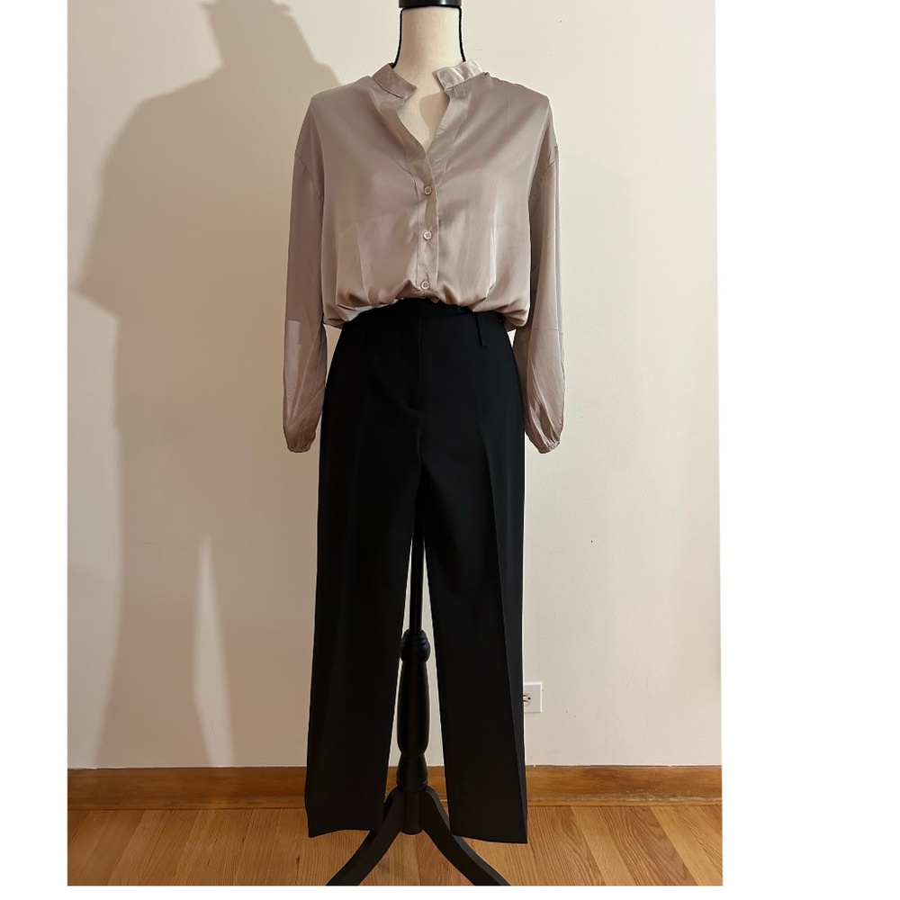 Hugo Boss Black Wool Trousers